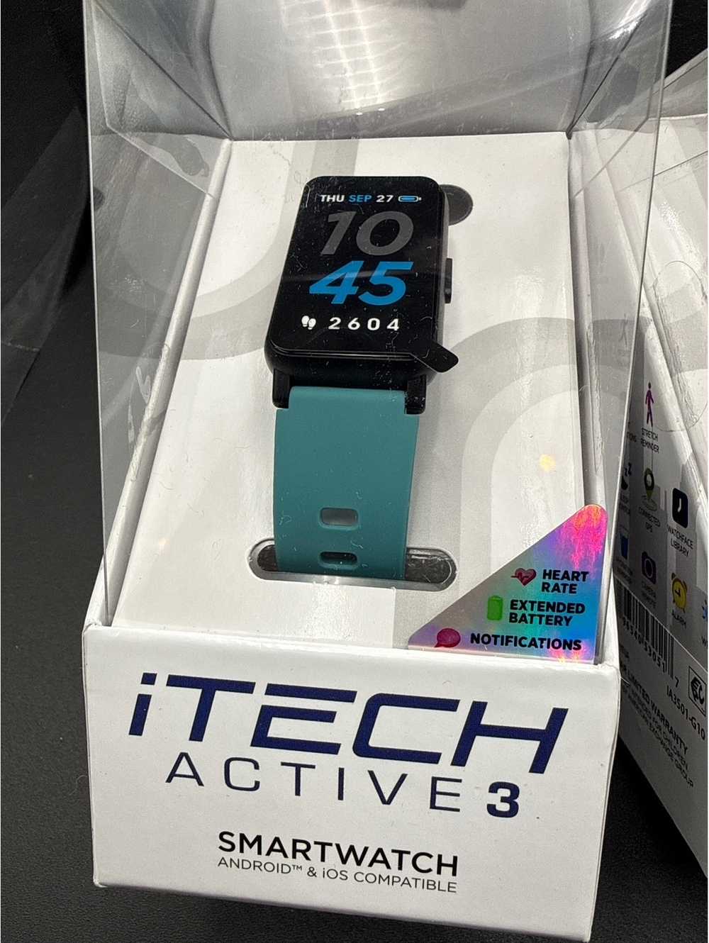 iTech Active 3 Smartwatch Android & iOS Compatible - Picture 2 of 6